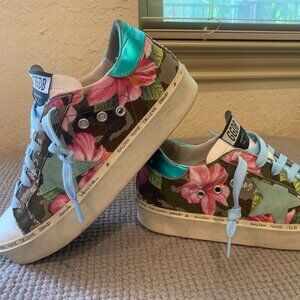 Authentic Golden Goose Hi Star Sneakers size 38